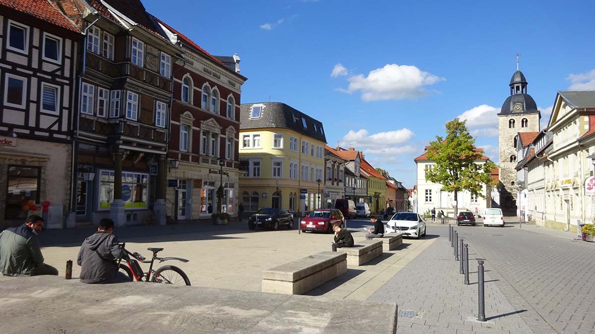 Der Markt als Zentrum der Stadt Königslutter